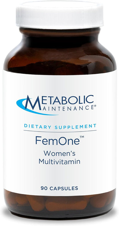Metabolic Maintenance FemOne - Multivitamínico para Mujeres con Hierro y Vitaminas B Activadas - 90 Cápsulas Vegetarianas – Image 1