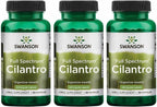 Swanson Full Spectrum Cilantro (Coriandro) - 425 mg, 180 Cápsulas (3 Envases de 60)