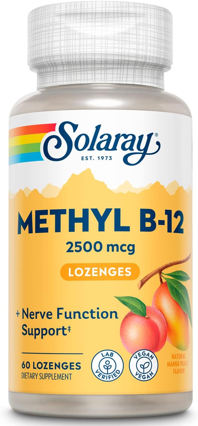 SOLARAY Balanced B Stress con Vitamina C - Complejo B para Energía y Estrés - 100 Cápsulas Veganas