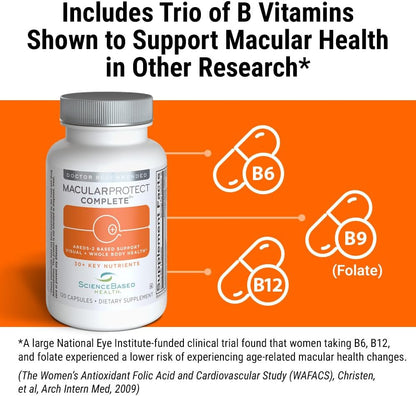 ScienceBased Health MacularProtect Complete – El mantenimiento de la visión en condiciones normales (vitamina A, – Image 4