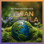 Vitamina D3 10.000 UI con K1 y K2 MK-7 Vegana - Ideal Infusion