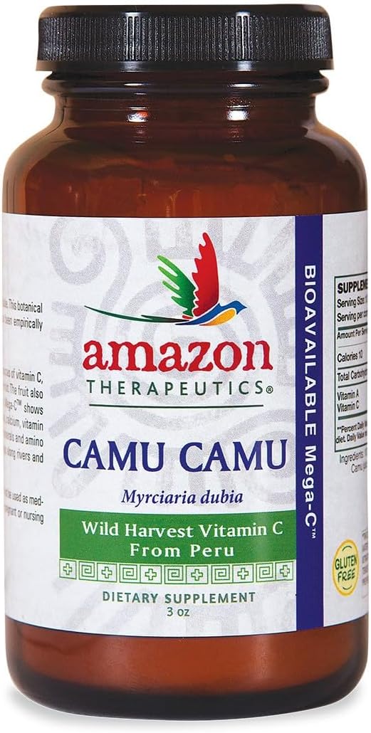 Camu-Camu Mega C 500mg Wild Crafted - 60 Cápsulas