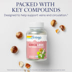 SOLARAY CircuLegs - Herbal Supplement with Horse Chestnut Extract and Vitamin C