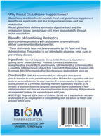 Supositorio de Glutatión Reducido 500mg (Setria) + Probióticos | Biom Probiotics
