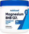 Nutricost Magnesio BHB Sales (250 g, sin sabor) - Suplemento de cetonas exógenas, 6.5 g de beta-hidroxibutirato por porción