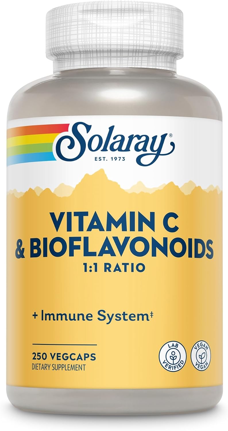 Solaray Super Bio-Plex Vitamina C y Bioflavonoides