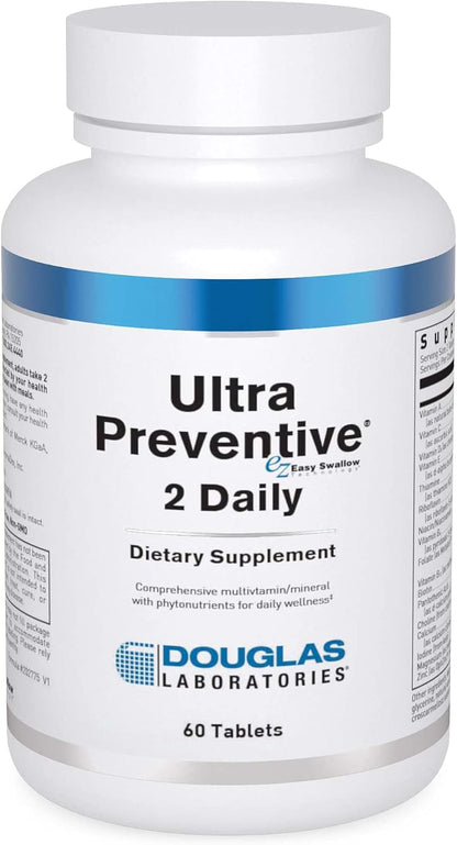 Douglas Laboratories Ultra Preventive 2 Daily - Multivitamínico y Mineral - 60 Comprimidos – Image 1