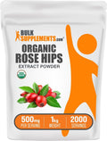 Extracto Orgánico de Rosa Mosqueta en Polvo - 500mg por ración, 1 kg
