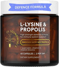 Dr Sosnowski's L-Lisina y Propóleo | Fórmula de Alta Potencia con Quercetina, Vitaminas C, E y Zinc