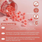 Gominolas de Vitamina B1 y Complejo B Metilado - Benfotiamina, Tiamina, Inositol - 60 uds
