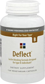 D'Adamo Personalized Nutrition Deflect B, 120 comprimidos