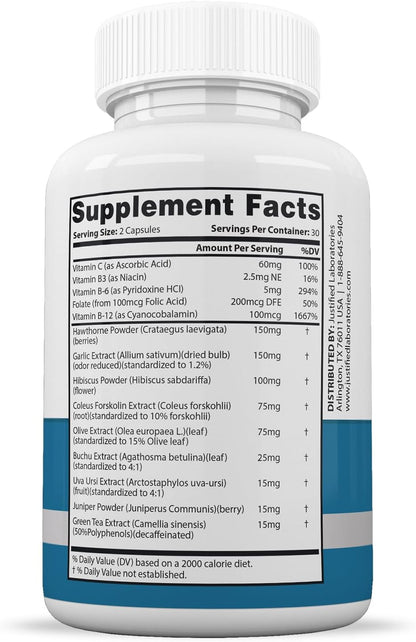 (Pack de 3) Glucotrust Advanced Formula 688mg Suplemento en Cápsulas, 180 Cápsulas