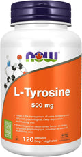 NOW Foods L-Tirosina 500 mg - 120 Cápsulas