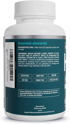 Essential Elements Hair Hero - Biotina 5000 mcg para hombres, 60 cápsulas (pack de 2)