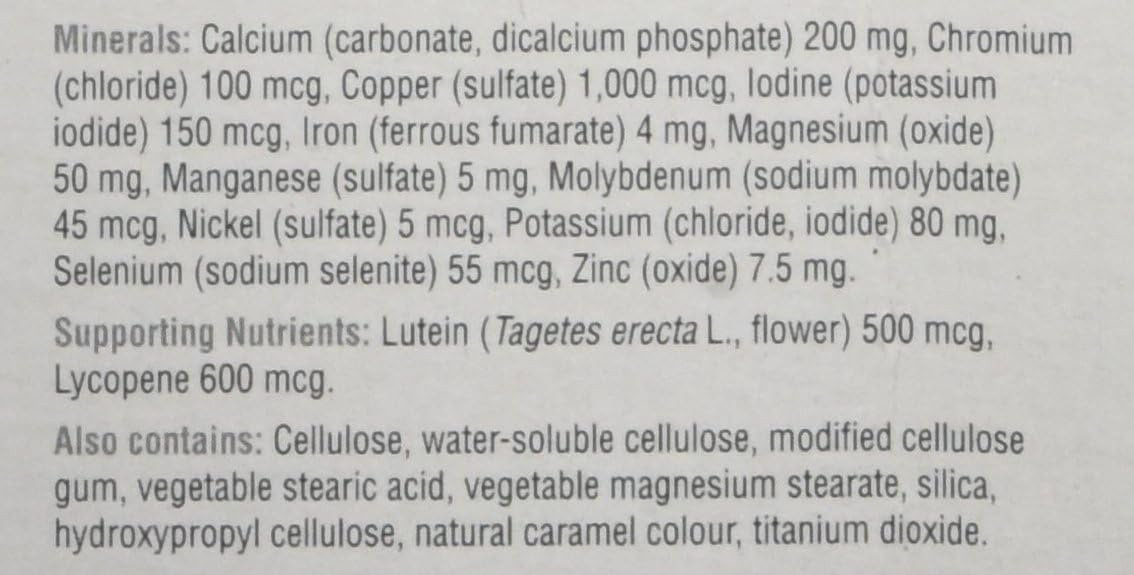 Jamieson Multi 100% Complete - Multivitamínico para Adultos 50+ - 90 Comprimidos
