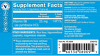 The Vitamin Shoppe Vitamin B6 25 mg - Apoyo Cerebro, Estado de Ánimo y Metabolismo Proteico - 100 Cápsulas Vegetales