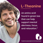 BESTVITE L-Theanine 200mg (360 Cápsulas Vegetarianas) - Sin Estearatos - Vegano - No GMO - Sin Gluten
