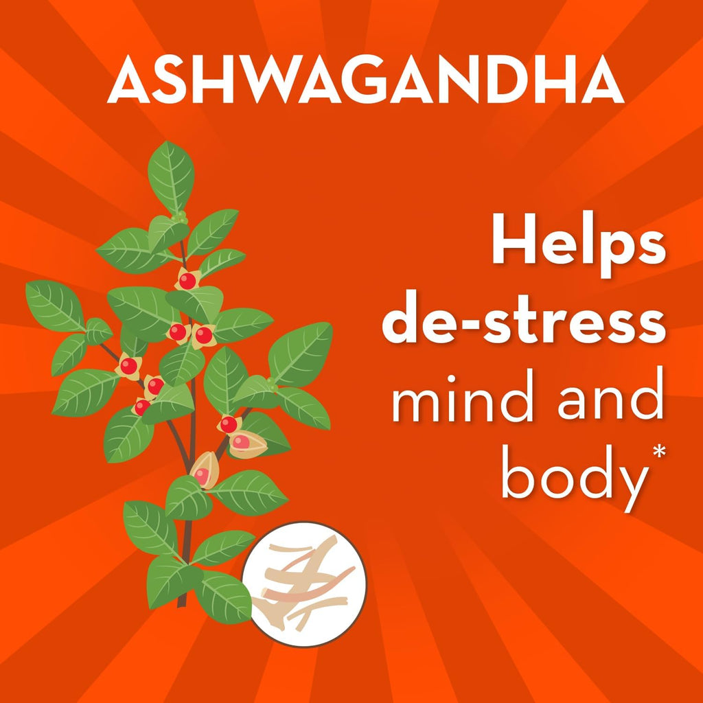 Align Probiótico Digestivo + Estrés con Ashwagandha, 21 Cápsulas