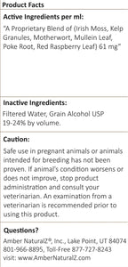 Amber NaturalZ TYD Thyroid Balance Suplemento Herbal para Mascotas (30 ml)