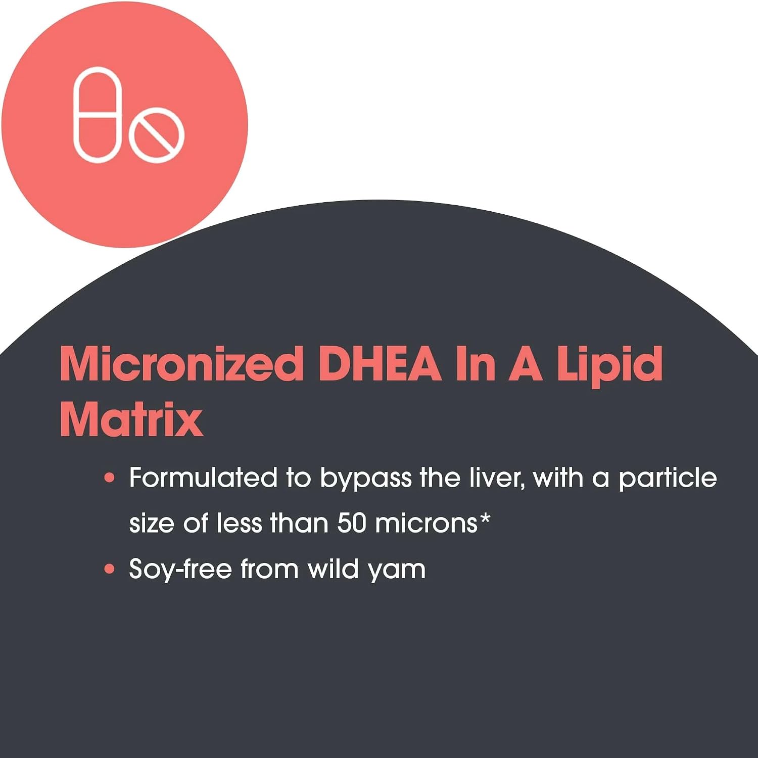 Allergy Research Group DHEA 10 Matriz Lipídica Micronizada - 10 mg, 60 Cápsulas