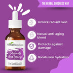 Herbal Goodness Radiantly Looking Good: Suplemento herbal para una piel radiante con vitamina C, 59 ml