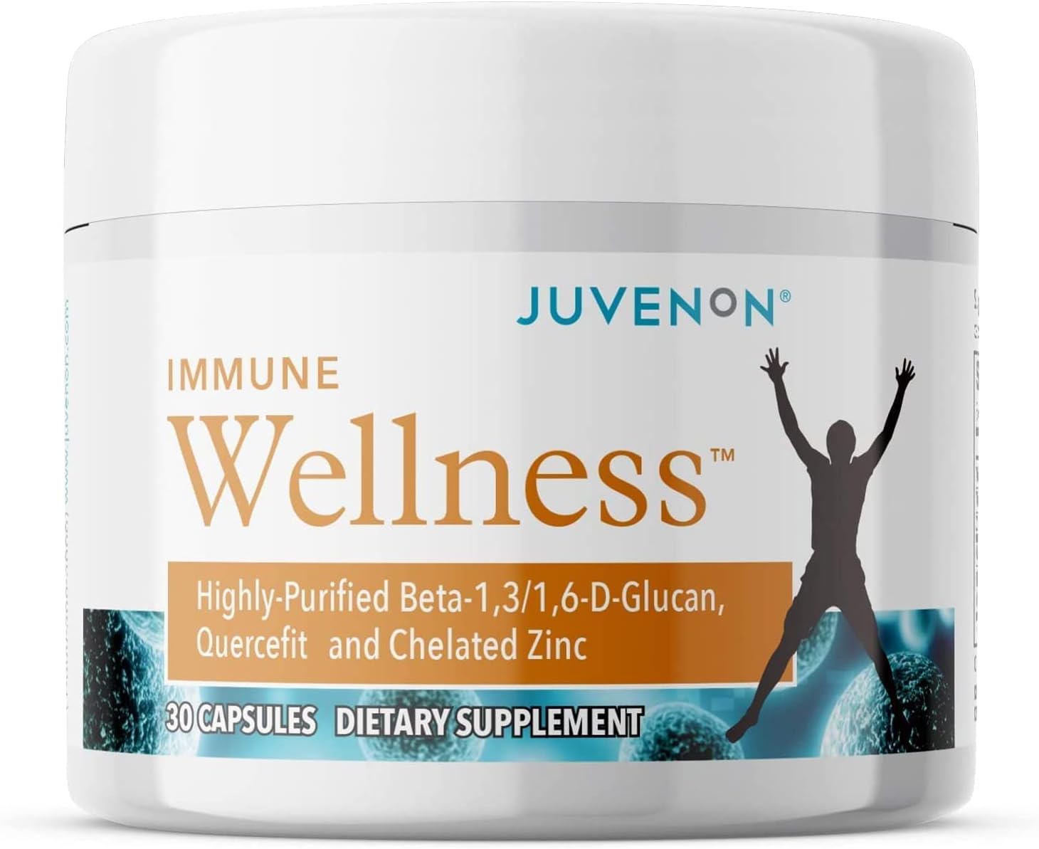Juvenon Suplemento Defensa Inmunológica con Vitamina C y Zinc, 30 Cápsulas