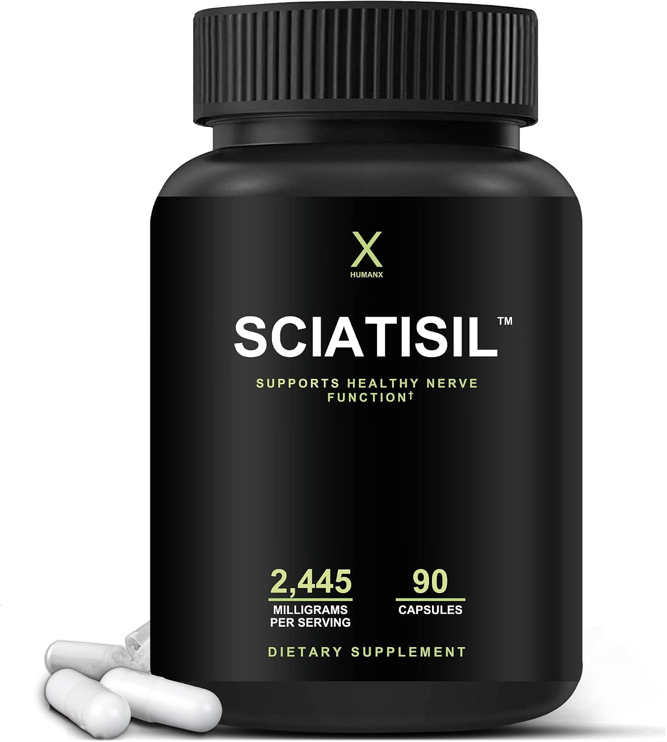 HUMANX Sciatica Focused Formula - Complemento para el Apoyo Nervioso con R-Ácido Lipoico Estabilizado