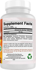 Best Naturals Policosanol 40mg, 120 comprimidos - Apoyo cardiovascular*