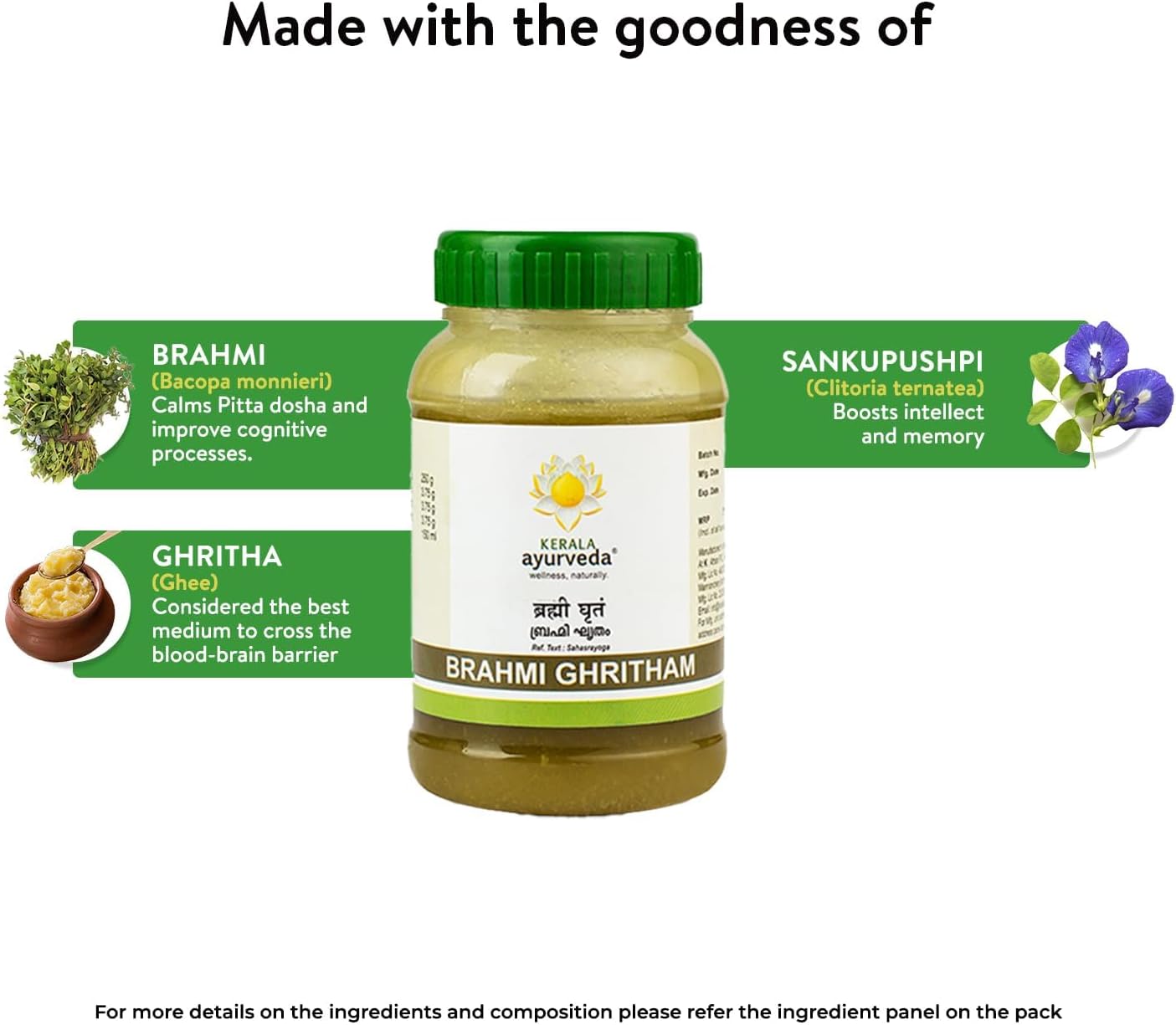 TNA Brahmi Ghritham 150 ml – Nutranix