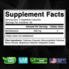 Vitabod Benfotiamina 600mg – 180 Cápsulas Vegetarianas – Suplemento de Vitamina B1 Liposoluble