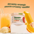 Bloom Nutrition Colostro Bovino en Polvo con Vitamina B-12 - Sabor Crema de Naranja, 25 Dosis