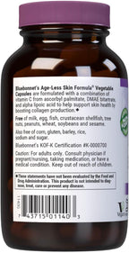 BlueBonnet Age-Less Skin Formula Cápsulas, 60 Unidades