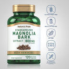 Extracto de Corteza de Magnolio 800mg - 120 Cápsulas - Piping Rock