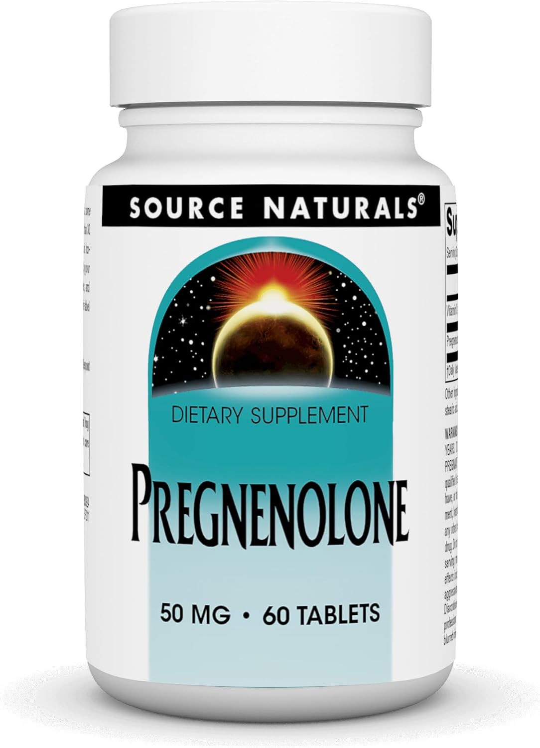 Source Naturals Pregnenolona 50 mg - 60 comprimidos