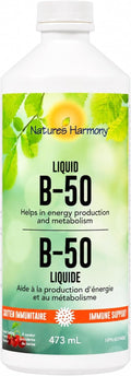 Complejo B Líquido B-50 de Nature's Harmony, 473 ml