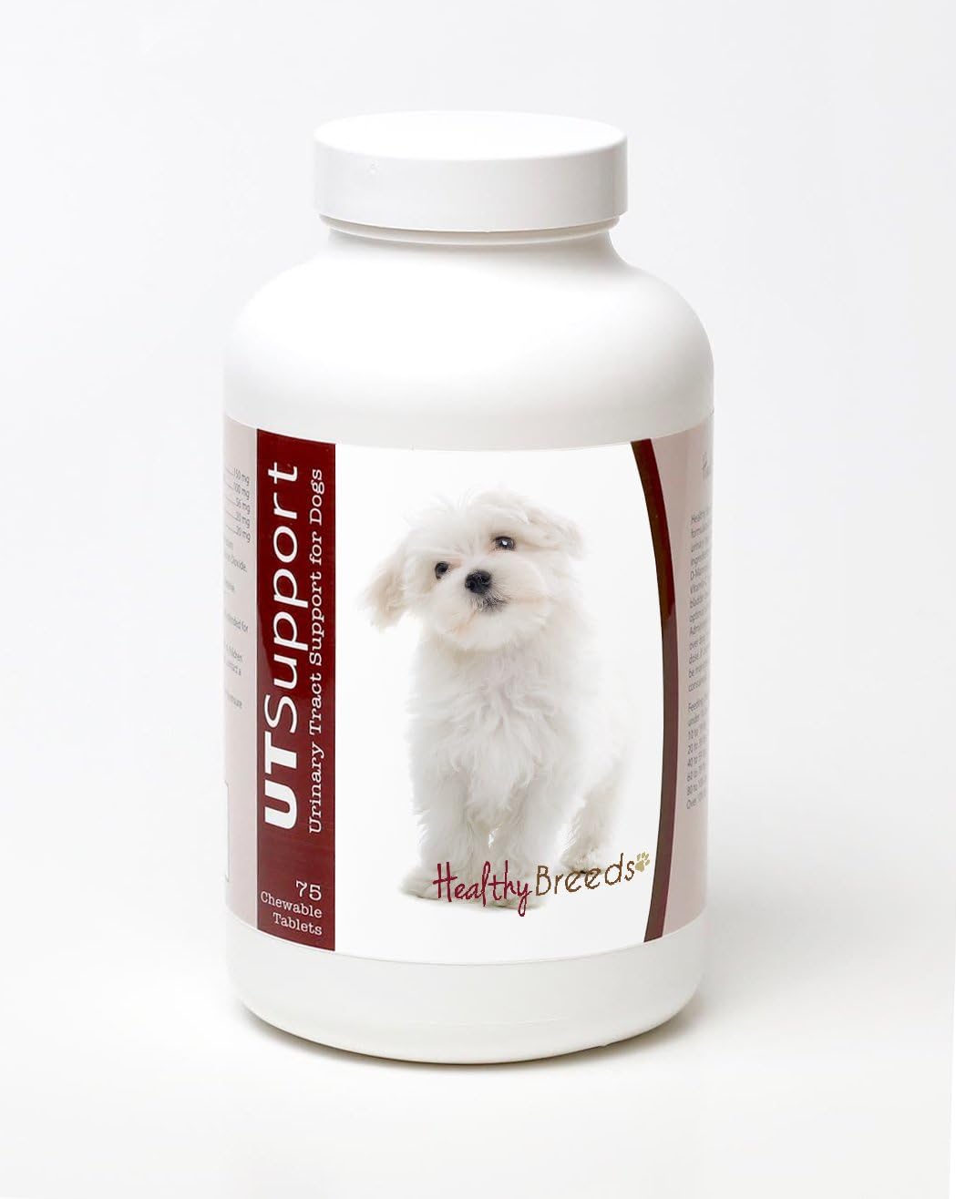 Healthy Breeds Maltese Cranberry Chews for Dogs, 75 Count