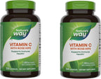 Nature's Way Vitamina C con Rosa Mosqueta, 1000 mg por dosis, 250 cápsulas