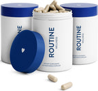 Routine Wellness Suplemento para el Crecimiento del Cabello con Biotina - 60 Cápsulas (30 Días)