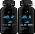 VeeloBooster Next Generation Male Support Capsules, Veelo Booster para Energía Duradera, Fórmula de Máxima Potencia (2 Paquetes - 120 Cápsulas)