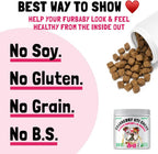 Cranberry UTI Chews para Perros - Apoyo a la Vejiga y Tracto Urinario con D-Mannosa - Complemento Natural de Arándano - 30 Chewables Sabor Pollo