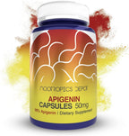 Nootropics Depot Apigenina Cápsulas | 50mg | 60 Cápsulas | >98% Apigenina | Favorece la Relajación, la Salud Articular y los Niveles de NAD+