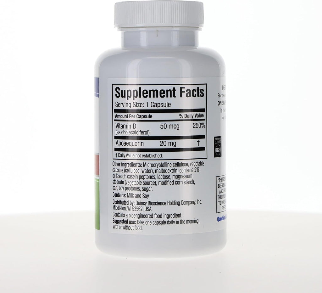 Prevagen Extra Strength - 60 Capsules (2 Month Supply) | Formulated for Your Brain | 20mg of Apoaequorin plus Vitamin D3 with 7-Day Pill Organizer