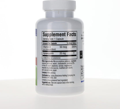 Prevagen Extra Strength - 180 Cápsulas (6 Meses de Suministro) | Formulado para tu Cerebro | 20mg de Apoaequorina más – Image 3