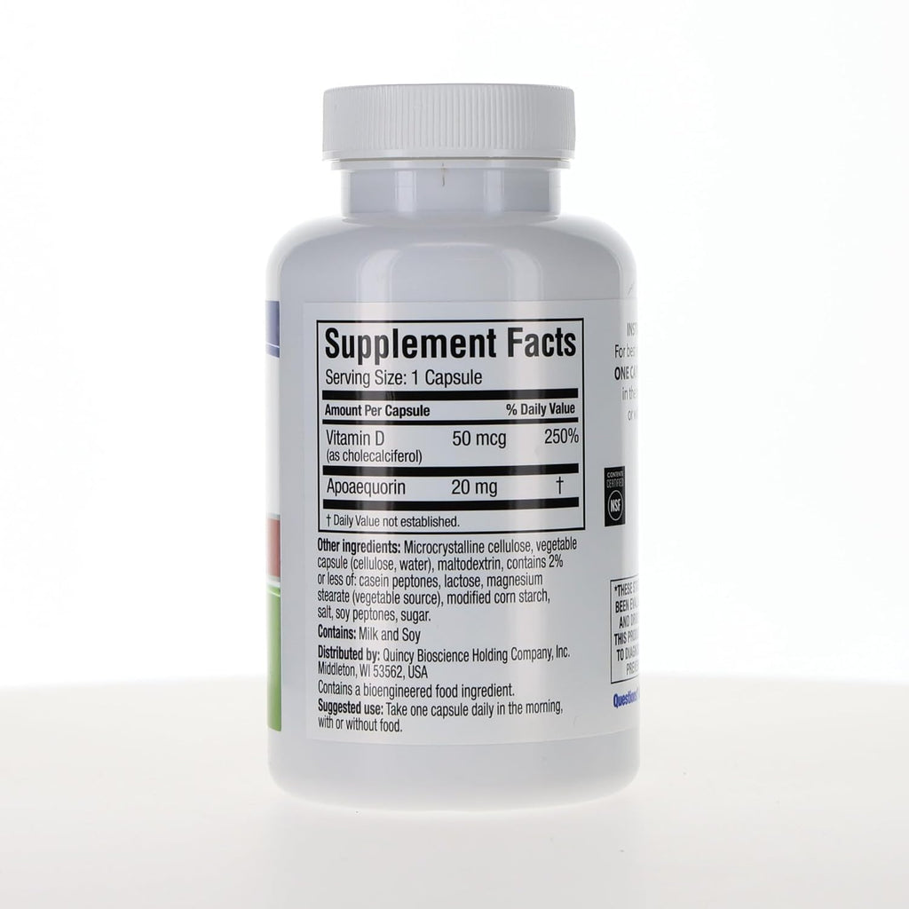 Prevagen Extra Strength - 60 Cápsulas (Suministro para 2 Meses) | Formulado para tu Cerebro | 20mg de Apoaequorina + Vitamina D3