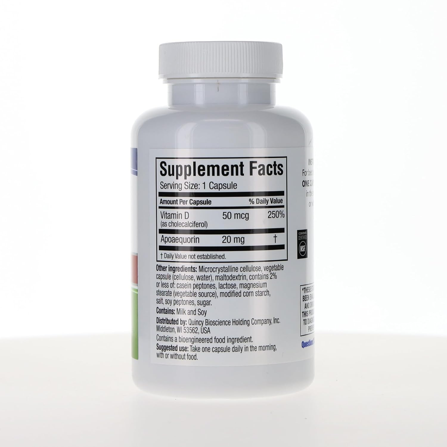 Prevagen Extra Strength - 60 Cápsulas (Suministro para 2 Meses) | Formulado para tu Cerebro | 20mg de Apoaequorina + Vitamina D3