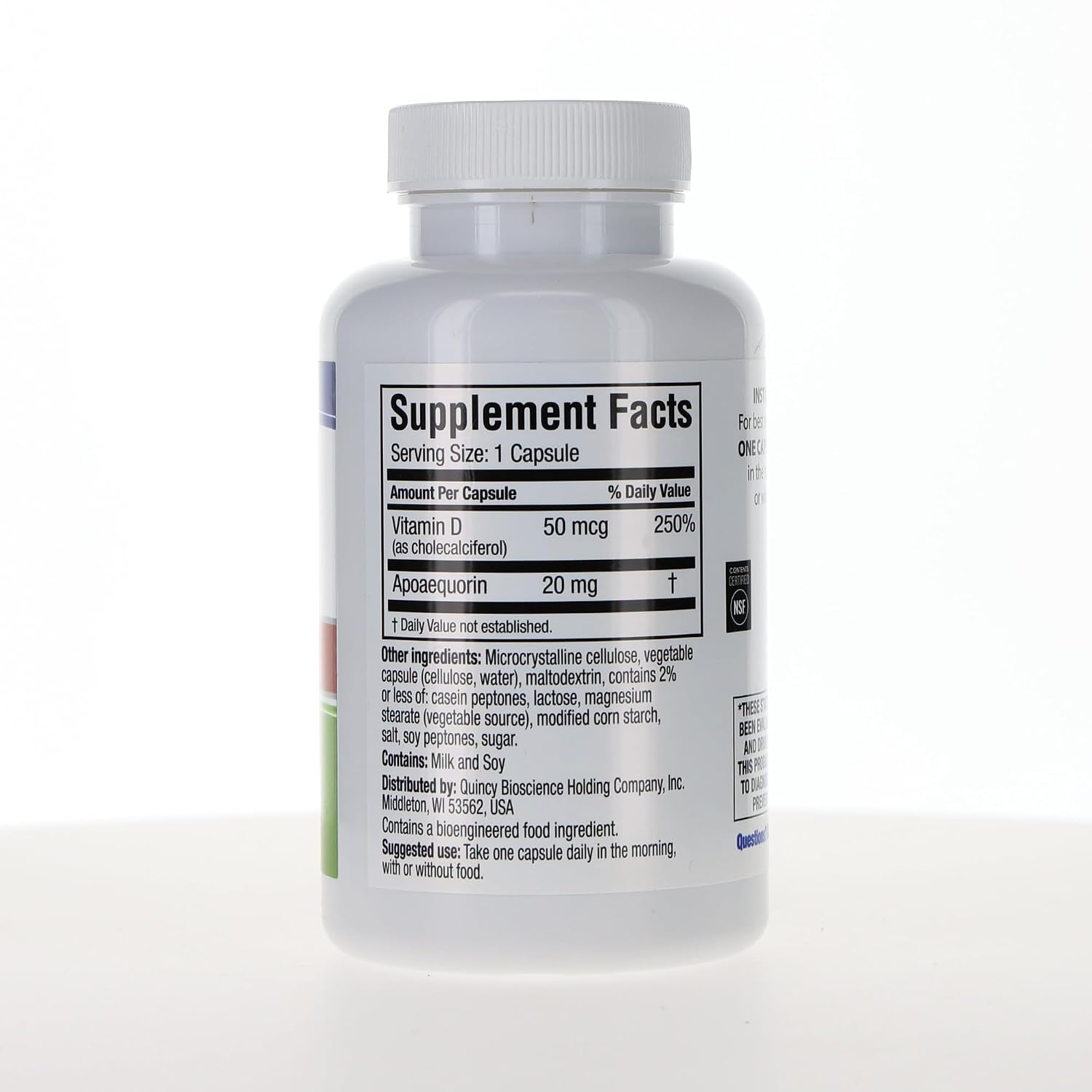 Prevagen Extra Strength - 120 cápsulas (4 meses de suministro) | Formulado para tu cerebro | 20 mg de apoaequorina más vitamina D3