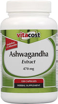 Vitacost Extracto de Ashwagandha - Estandarizado - 470 mg - 120 Cápsulas