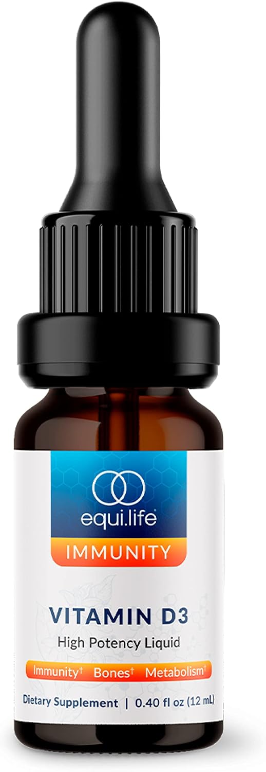 Equilife Vitamin D3: High Potency Liquid – Contribuye a la absorción y utilización normal del calcio y del fósforo. – Image 1
