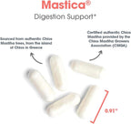 ARG Mastica Digestive Support - Goma de Masilla de Quíos, 1000 mg, 120 Cápsulas