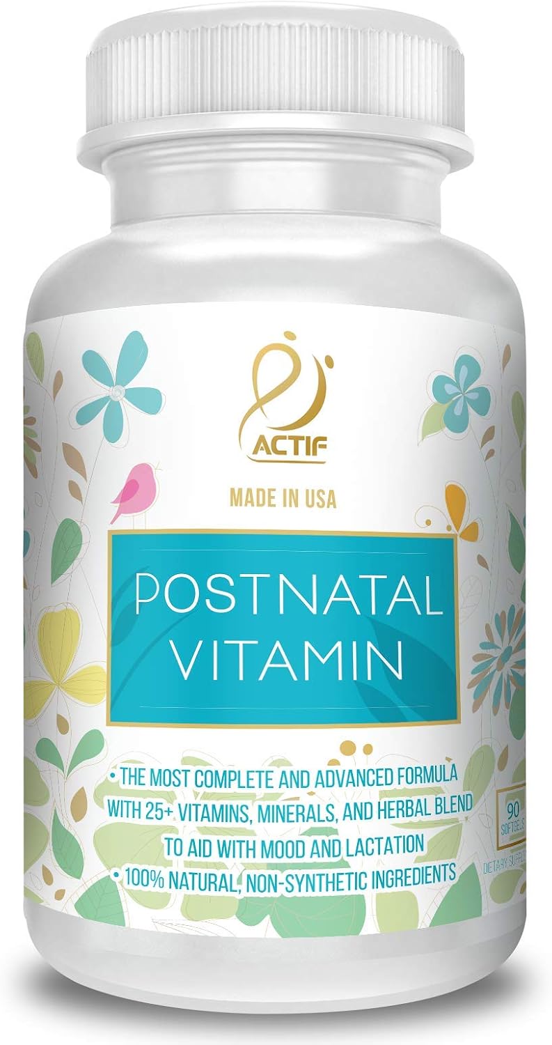 Actif Organic Postnatal Vitamin - 90 Cápsulas